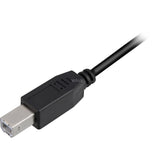 Sharkoon usb-a 2.0 > usb-b kabel (zwart, 2 meter)