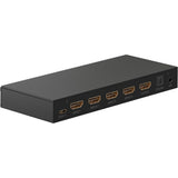 Goobay HDMI Schalter 4-1 Audioausgang 4K KVM Schalter (schwaarz)