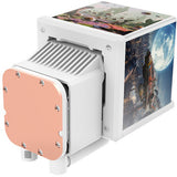 Thermaltake Minecube 360 Ultra ARGB Sync AIO Liquid Cooler - Snow Edition Water Cooling (White)
