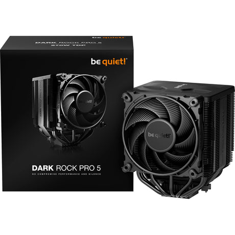 be quiet! Dark Rock Pro 5 CPU cooler (black, 4-pin PWM fan connector)