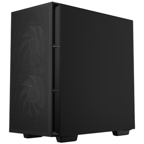 Deepcool CH360 mini tower case (black | 1x USB-A | 1x USB-C | RGB | tempered glass)