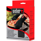 Weber premium rokavice (črne, velikost l xl)