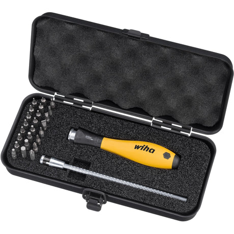 Wiha Bit Set System 4 ESD (Black, 27-piece)