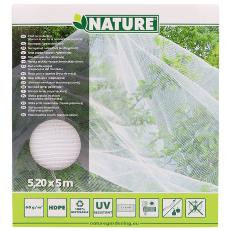 Nature Anti-insect Mesh Insect Screen (White Transparent, 5.2 x 5 m)