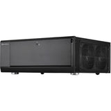 Silverstone sst-gd10b htpc behuizing (zwart | 2x usb-a)