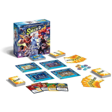 Disney European Player Network Smash Up: Edition card game (English, 2 players, 30 - 45 minutes, from 14 years)