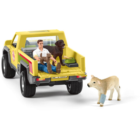 Schleich Farm World Vet Visit at the Farm Playset