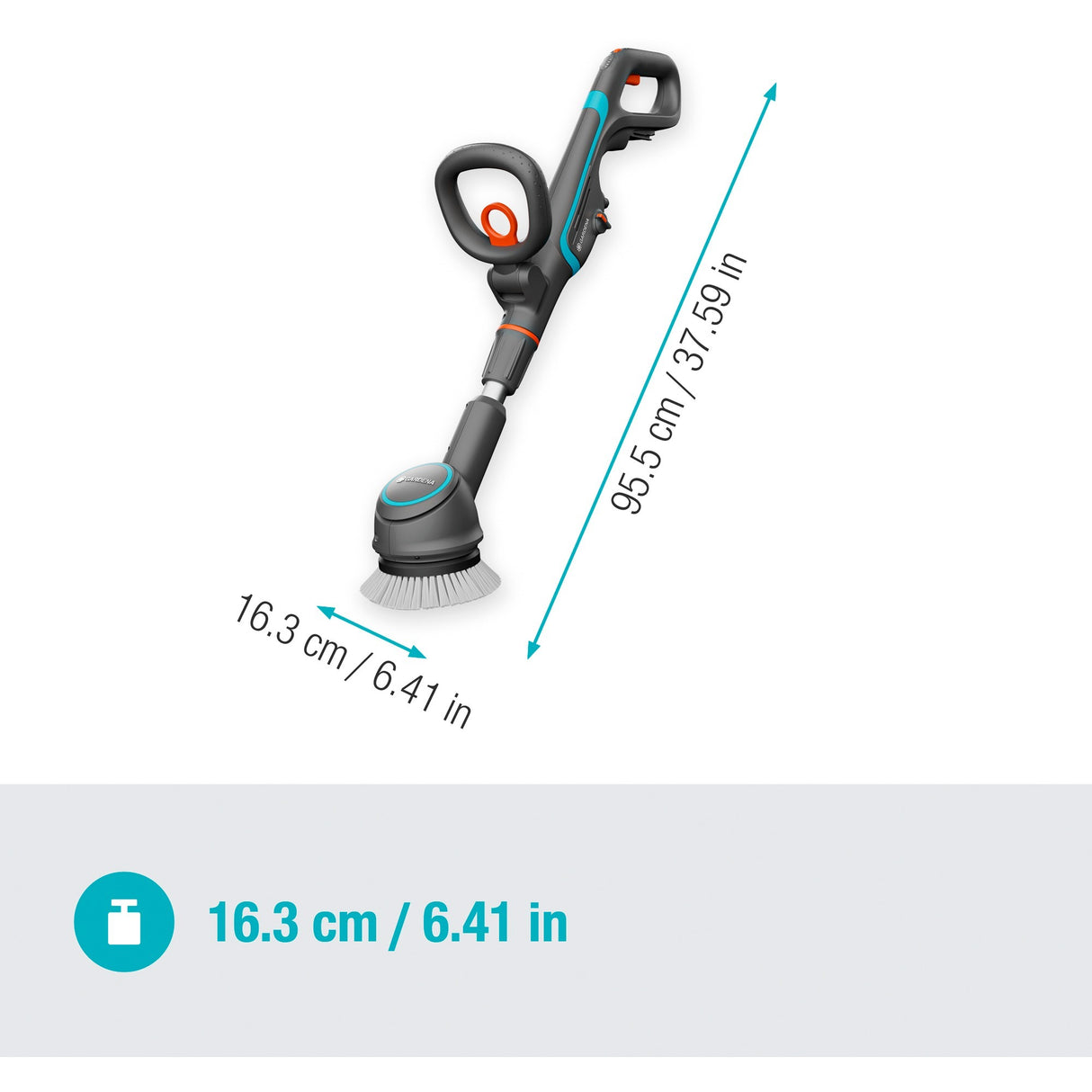 Gardena multi-cleaner aquabrush compact solo