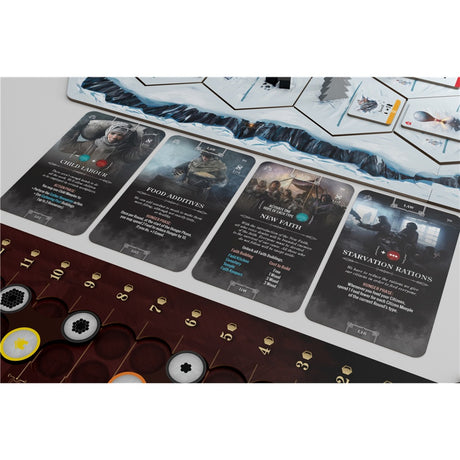 European player network frostpunk board game (English, 1 - 4 players, 120 - 150 minutes, from 16 years)