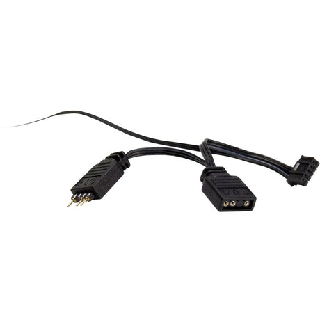 Inter-tech Argus RS-141 RGB Case Fan (Black, 140 x 140 x 25 mm, PWM)