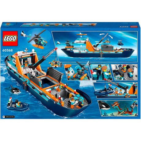 Lego city - polar research ship construction toy (60368)