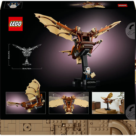 Lego icons leonardo da vinci's flying machine - 10363