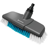 Gardena cleansystem Stielbürste Hartwaschbürste (grautürkis, 18816-20, Arbeitsbreite 27cm)