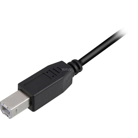 Sharkoon USB-A 2.0 > USB-B Kabel (schwarz, 1 Meter)