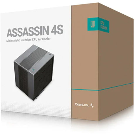 Deepcool assassin 4s procesorski hladilnik (črn, 4-polni PWM priključek ventilatorja)