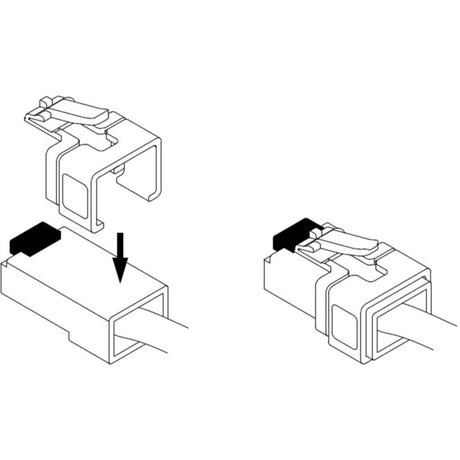 Set sponk za popravilo Delock rj45 2 rezervni del (40 sponk)