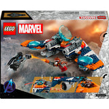 Lego marvel - raketter warbird vs. ronan byggeleker (76278)