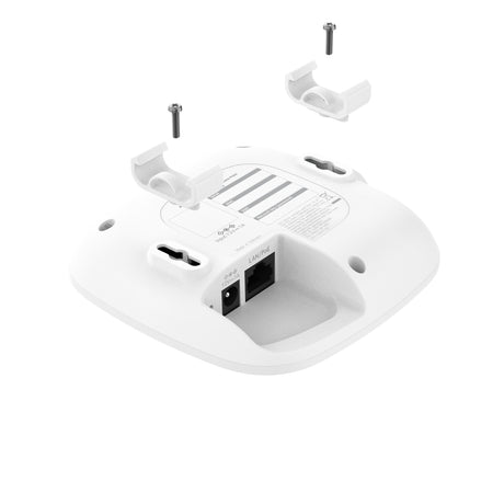 Netgear WAX210 WiFi 6 AX1800 Dual-Band Access Point with Multi-Gig PoE+ (White, PoE)