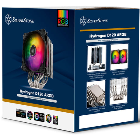 Silverstone sst-hyd120-argb-v2 cpu cooler