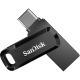 Sandisk ultra dual drive go pendrive de 32 GB (preto, USB-A 3.2 (5 GBit s), USB-C 3.2 (5 GBit s))