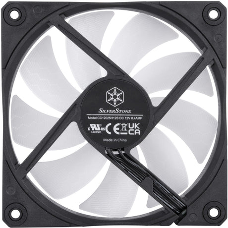 Silverstone Shark Force 120 ARGB case fan (black, 120 x 120 x 25 mm, PWM)