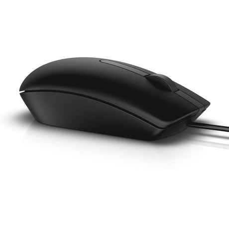 Dell Optical Mouse - MS116 (Black, 1000 DPI)