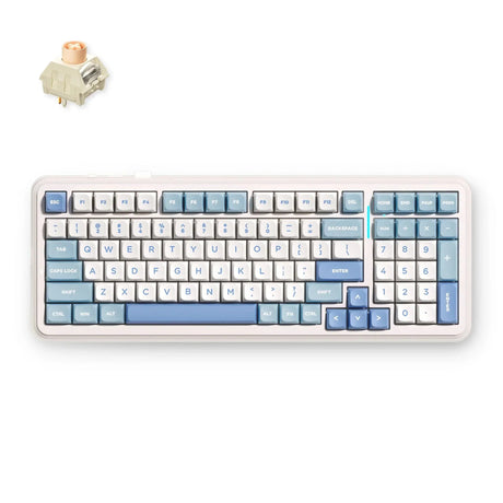 Mchose k99 v2 wireless mechanical blue, gaming keyboard (US layout)