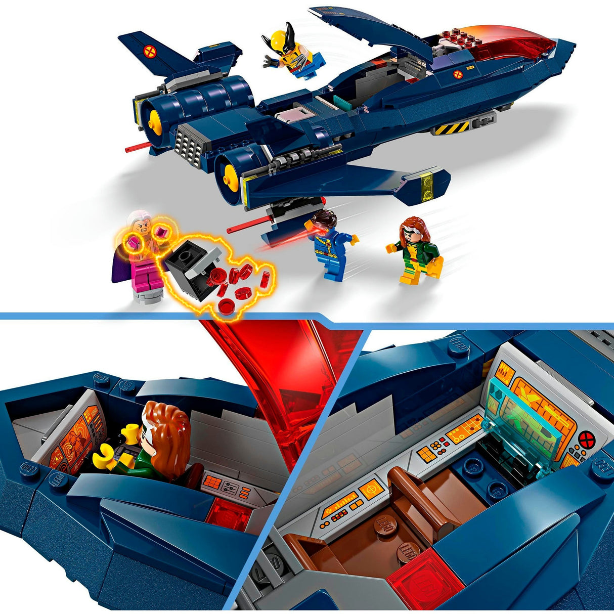 Stavebnica Lego marvel - x-men x-jet (76281)