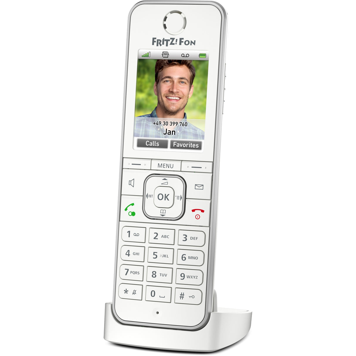 Fritz! aparelho internacional fon c6 (branco)