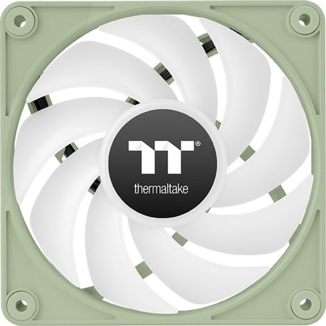 Thermaltake ct120 ex argb sync pc cooling fan matcha green (3-fan pack) case fans (light green, 3 pieces, 120 x 120 x 25 mm, pwm)