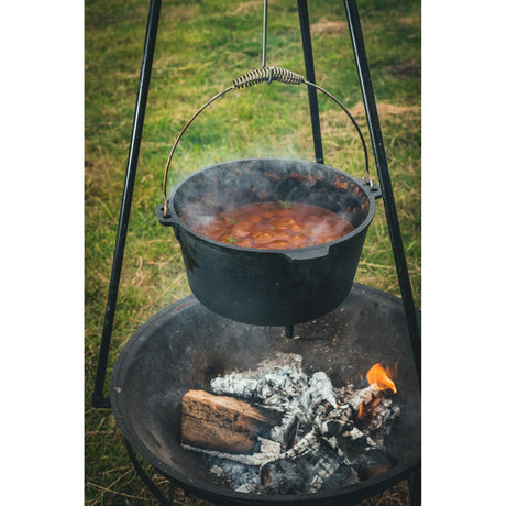 The Windmill Dutch Oven 9 qt cooking pan (black, ø 31.5 cm | 8.5 liters)