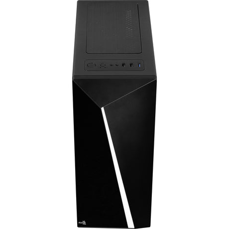 Obudowa midi tower Aerocool Shard (czarna | 3x USB-A | RGB | okienko)