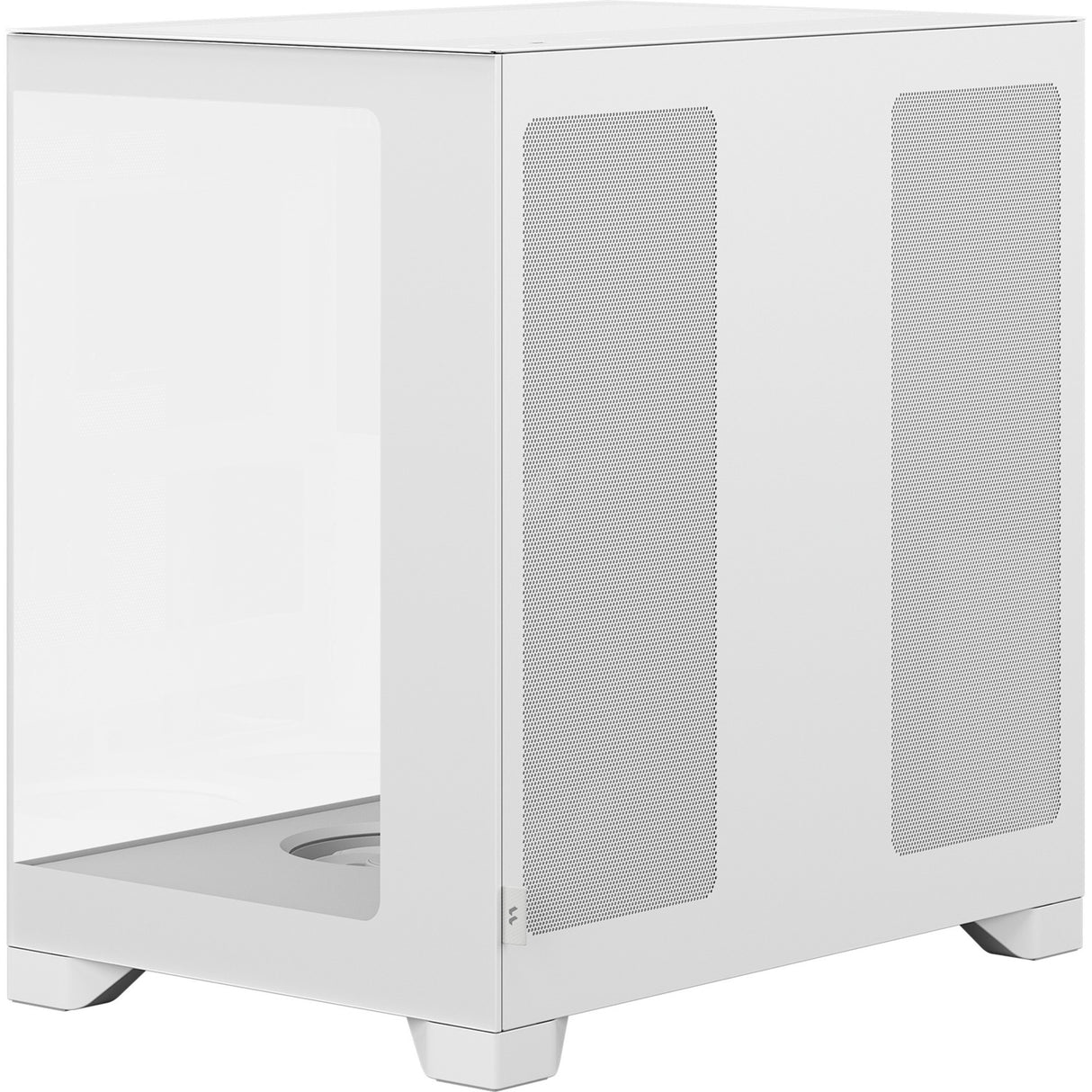 Fractal Design Pop 2 Vision RGB Midi Tower Case (White | 1x USB-A | 1x USB-C | RGB | Tempered Glass)