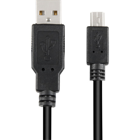 Kabel Sharkoon USB-A 2.0 > mini USB-B (czarny, 1 metr, podwójne ekranowanie)