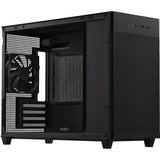 Asus prime ap201 mini bokštinis dėklas (juodas | 2x USB-A | 1x USB-C)