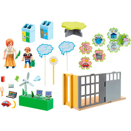 Playmobil City Life - Expansioun Klimawëssenschaft Bauspiller (71331)