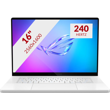 Asus rog zephyrus g16 ga605km-qr009w 16 copilot+ gaming laptop (wit | ryzen ai 7 350 | rtx 5060 | 32 gb | 1 tb ssd | 240 hz)