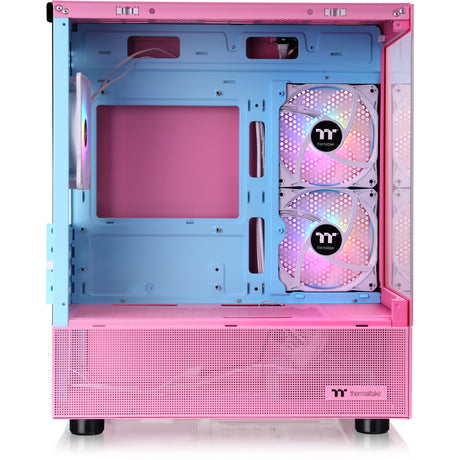 Thermaltake View 170 TG ARGB Mini Tower Case (Pink | 2x USB-A | RGB | Tempered Glass)