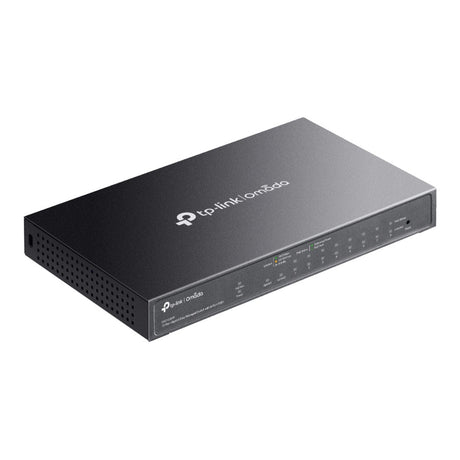 Tp-link omada es210gmp 10-port gigabit easy managed switch (black, 8x poe+, 1x gigabit sfp)