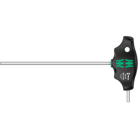 Wera 454 5 hf shk sett 1 skrutrekkersett T-håndtak skrutrekker hex-plus med holdefunksjon (svart grønn, 5 stk)