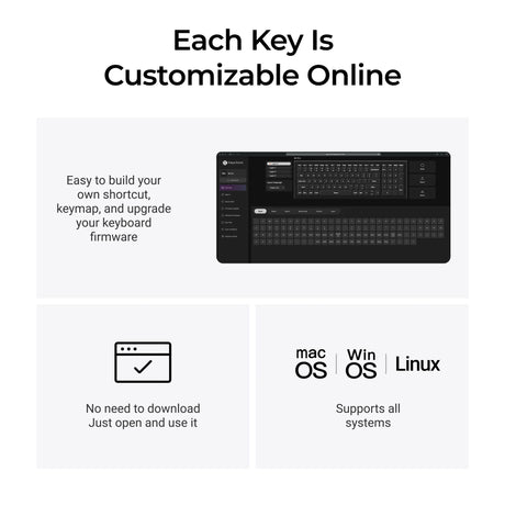 Keychron b4 pro-k8 keyboard (white, US layout (QWERTY), scissor switches, 96%, ABS keycaps, 2.4 GHz | Bluetooth | USB)