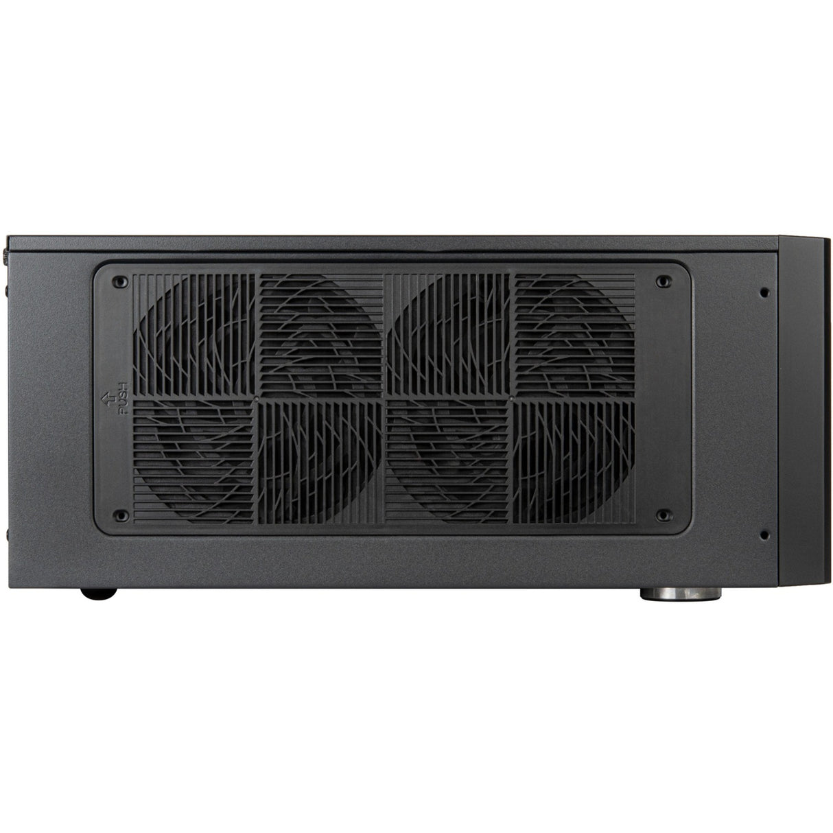 Silverstone SST-GD11B HTPC korpusas (juodas | 2x USB-A | 1x USB-C)