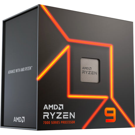 AMD Ryzen 9 7900X, 4.7 GHz (5.6 GHz Turbo Boost) Socket AM5 Processor (Unlocked, Boxed)