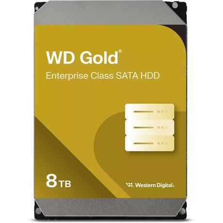 WD Gold Enterprise Class 8 TB hard drive (8005fryz, SATA 600, 24 7)