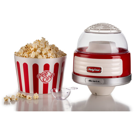 Ariete Party Time Popcorn XL Machine 2957 00 Popcorn Maker (Red White)
