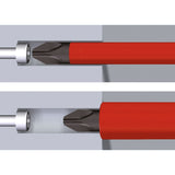 Conjunto de ferramentas para eletricista Wiha (vermelho amarelo, 12 peças em maleta de ferramentas)