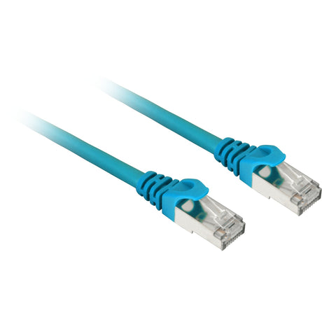 Omrežni kabel Sharkoon SFTP, RJ-45 s Cat.6 (moder, 0,5 metra)