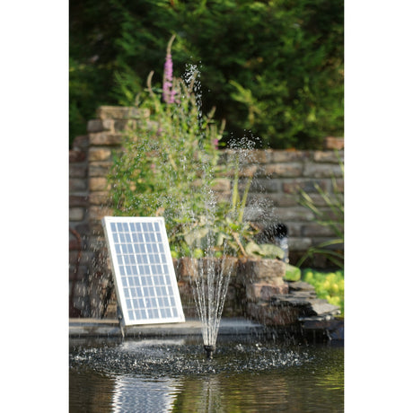 Ubbink solarmax 2500 pomp (zwart, incl. solarpaneel, pomp)