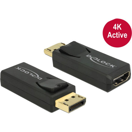 Delock adapter displayport til HDMI (svart, 4k)
