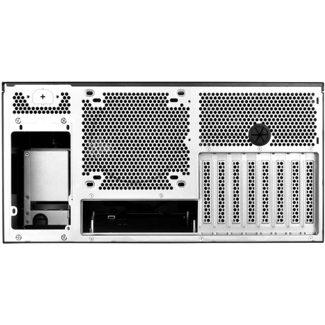 Silverstone RM51 rack housing (black | 5h | 2x USB-A | 1x USB-C)